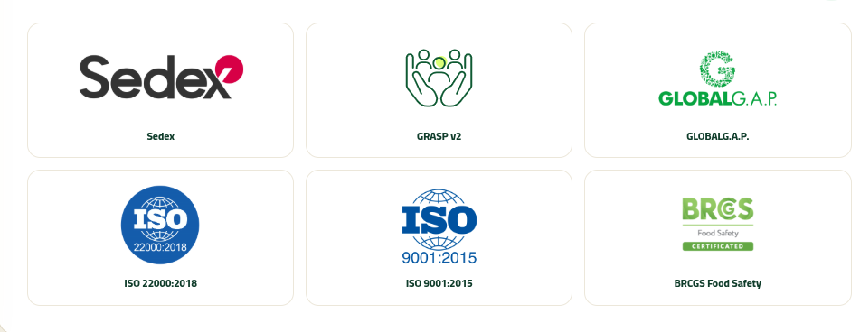 ElAttar Food Safety Certifications